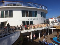 Carnival Imagination Verandah sun deck picture