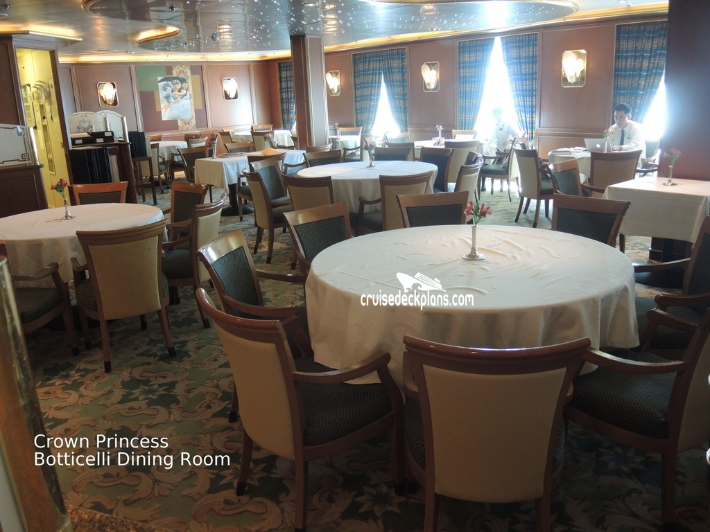 Crown Princess Botticelli Dining Room Pictures 0004