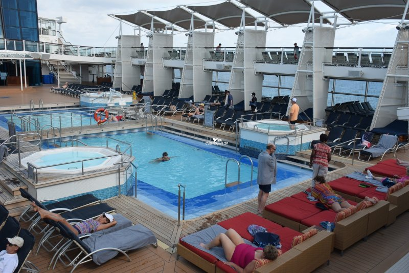 Celebrity Silhouette Main Pools Pictures