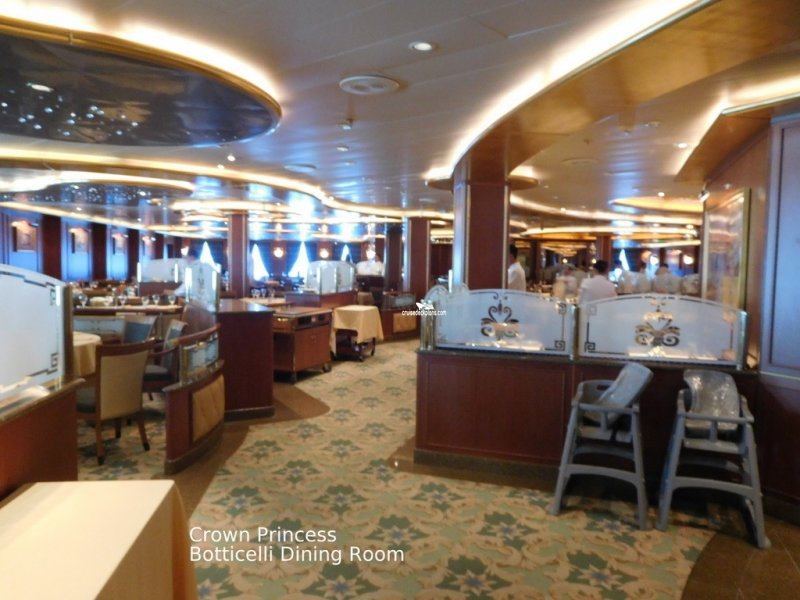 botticelli dining room grand princess