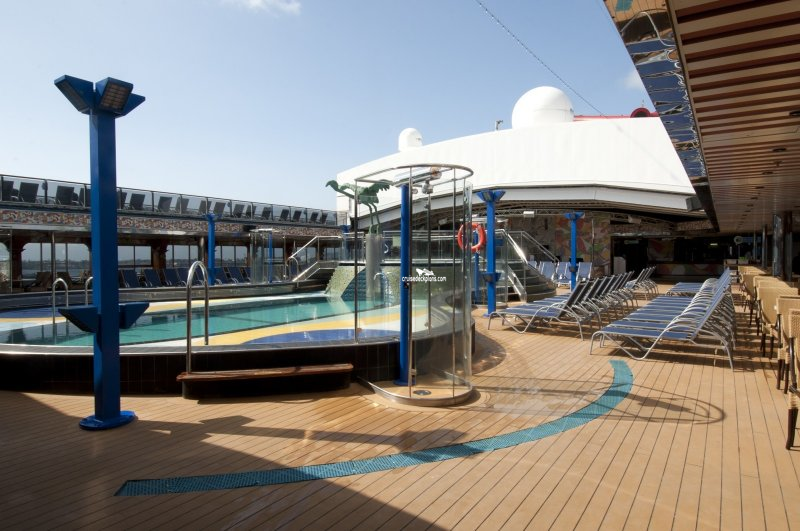 Carnival Spirit Dome Main Pool Pictures