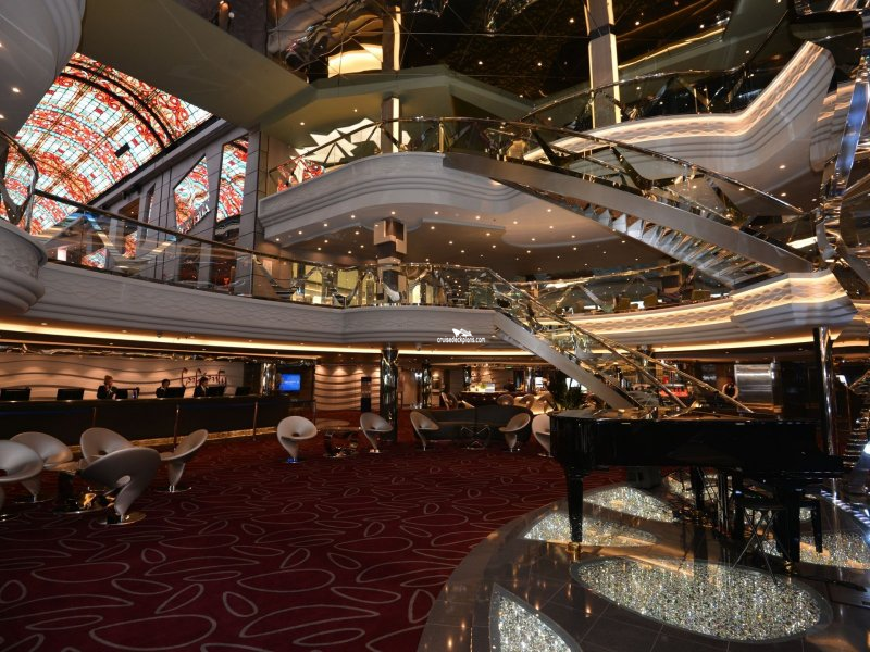 MSC Meraviglia Infinity Atrium Pictures