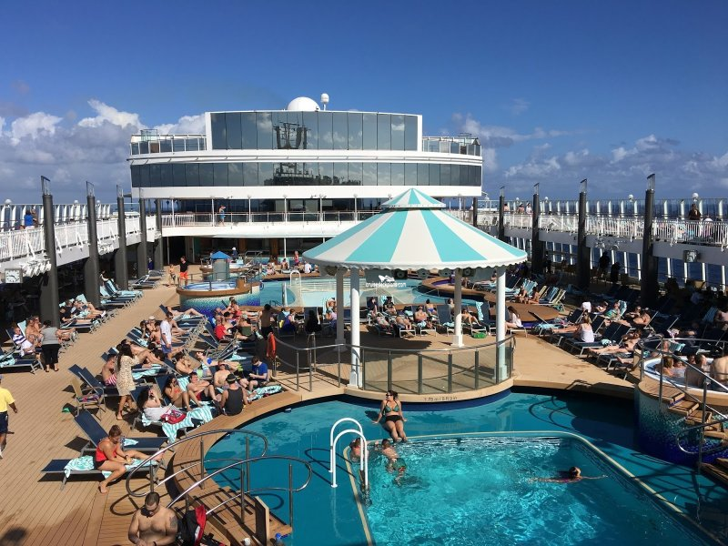 Norwegian Pearl Tahitian Pool Pictures