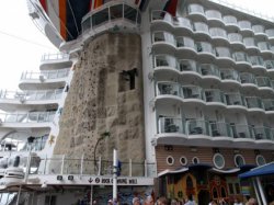 Allure of the Seas Rock Climbing Wall picture