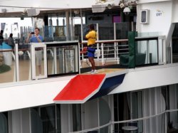 Allure of the Seas Zip-line picture