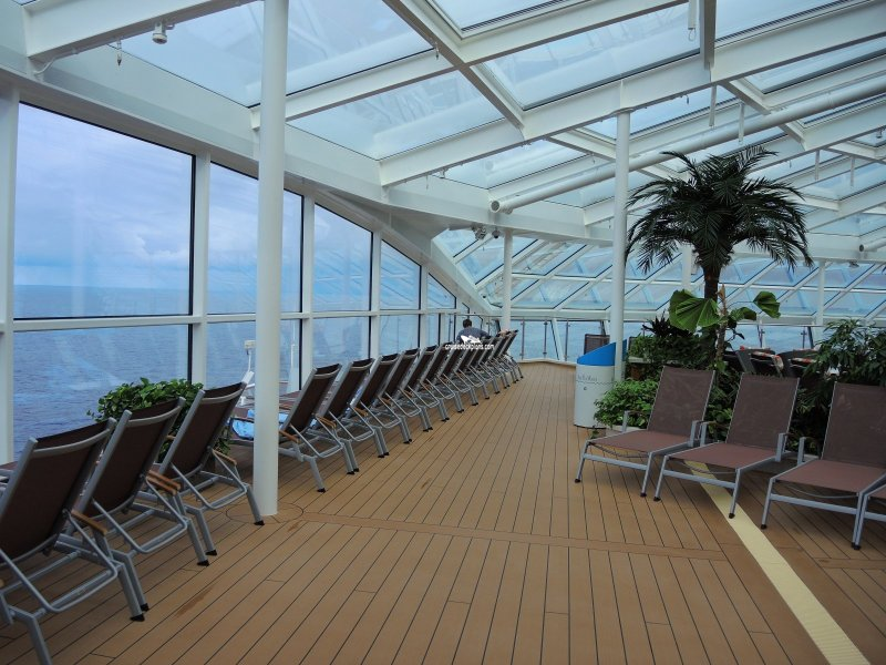 Ovation of the Seas Solarium Pictures