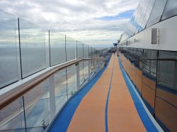 Ovation of the Seas Running Track picture