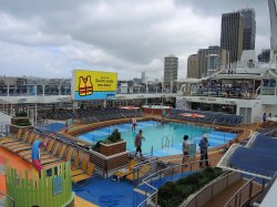 Ovation of the Seas Outdoor Pool picture