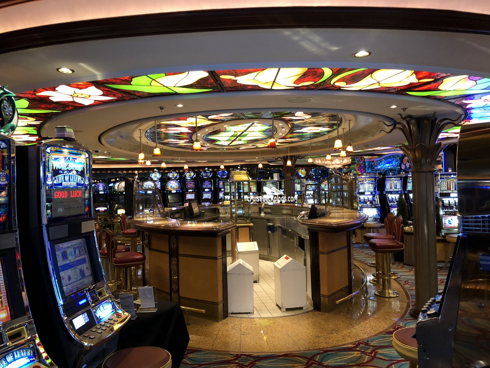 The casino on board the Royal Caribbean cruise ship Serenade of the Seas  Stock Photo - Alamy