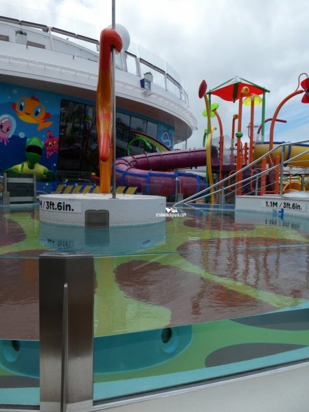 Ovation of the Seas SplashAway Bay Pictures