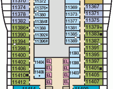 Carnival Mardi Gras Stateroom 11382