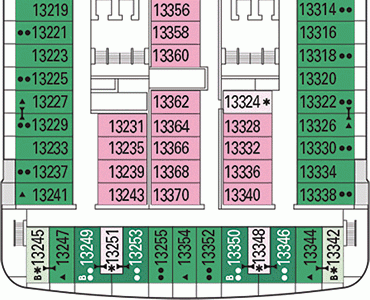 MSC Meraviglia Stateroom 13251