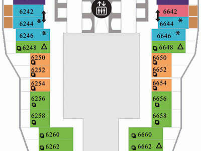 Spectrum of the Seas Stateroom 6646