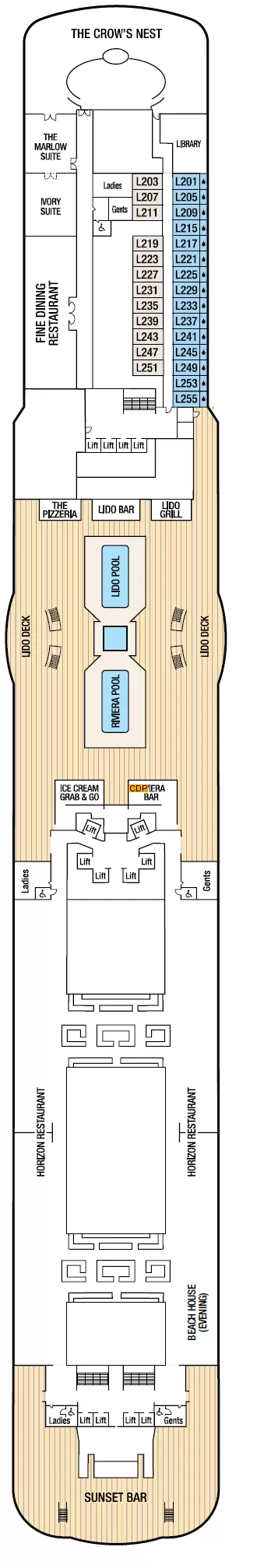 deck plan