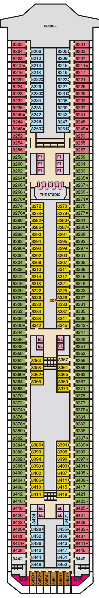 Carnival Conquest, Deck Plans, Activities & Sailings