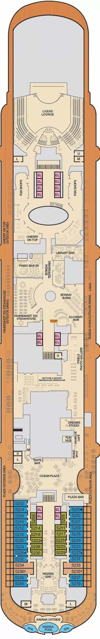 deck plan