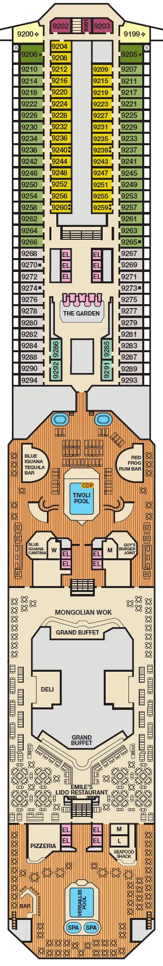 deck plan