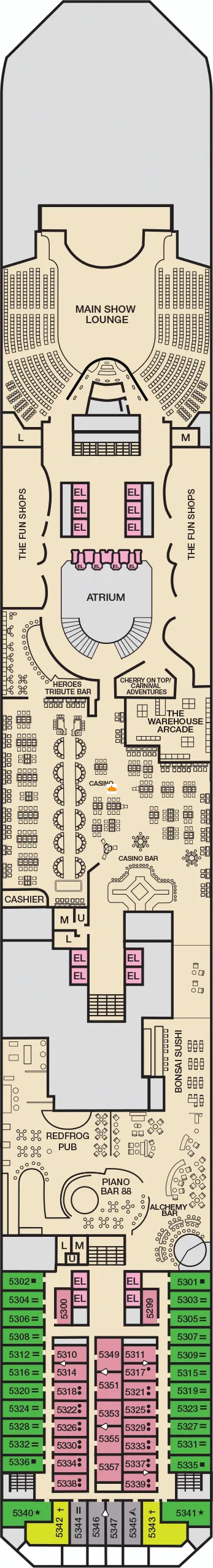 deck plan