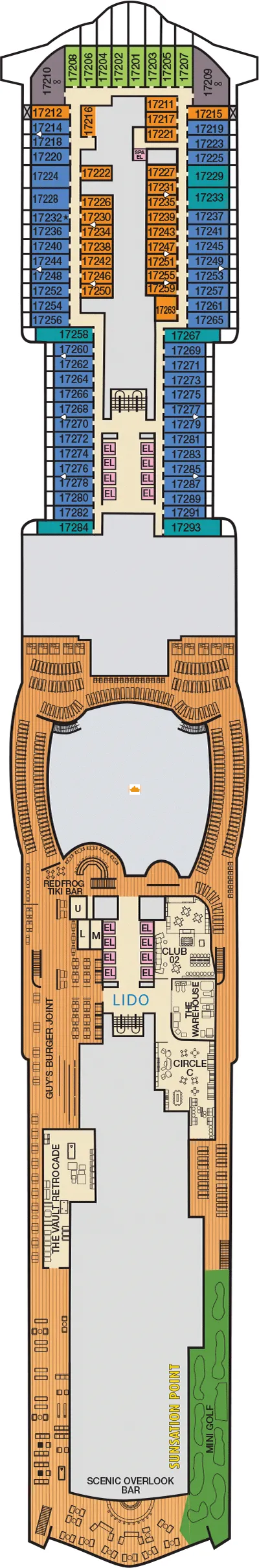deck plan