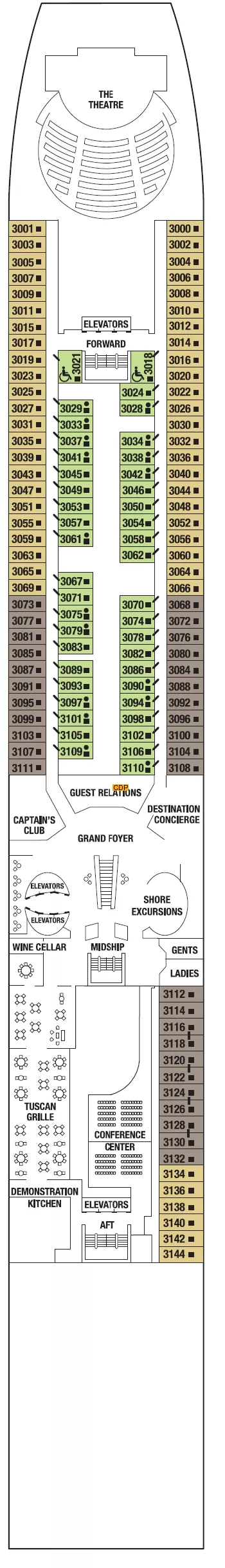 deck plan