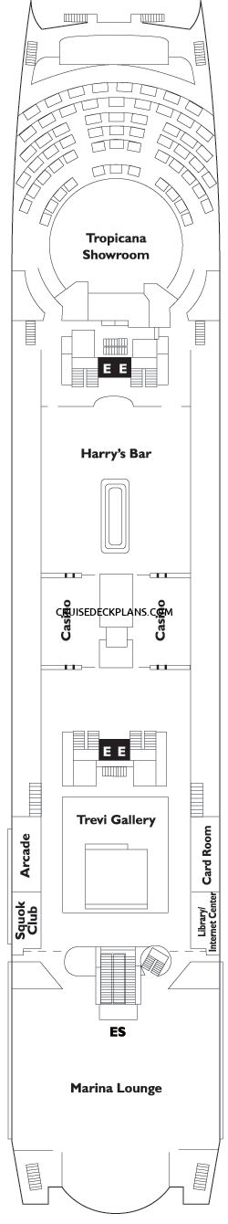 Costa Marina Marina Deck Plan Tour