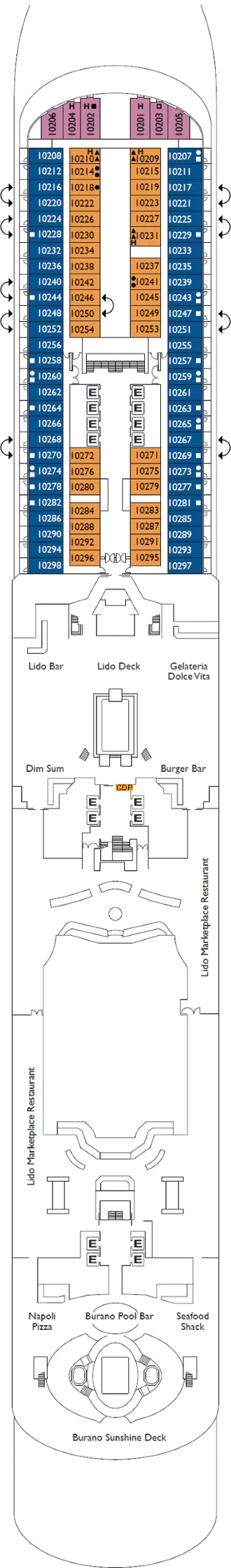 deck plan