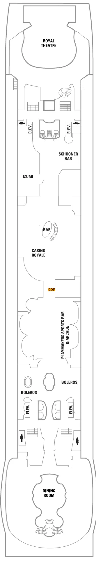 Independence Of The Seas deck plan