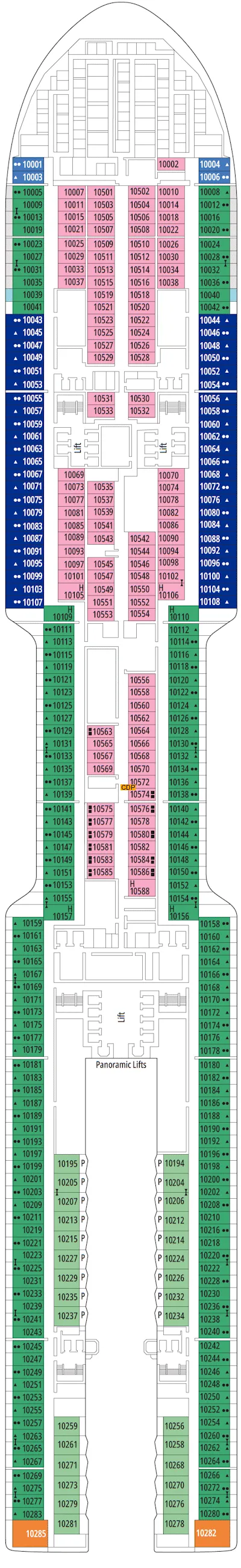 deck plan