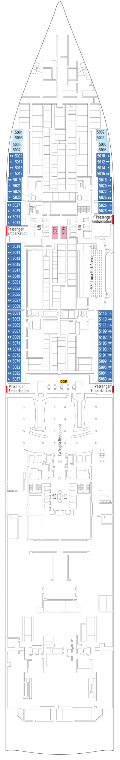 deck plan