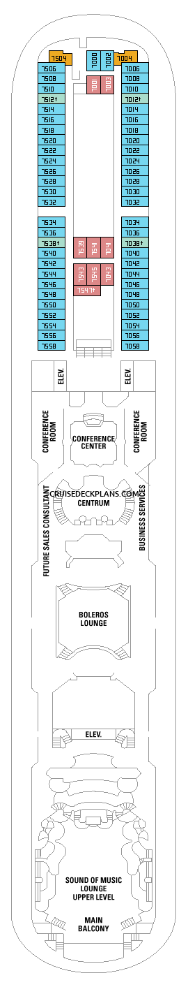 Monarch of the Seas Deck Plans, Layouts, Pictures, Videos