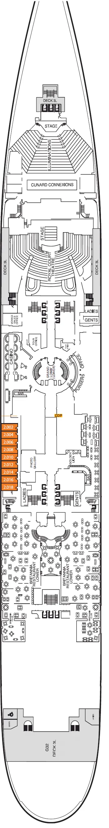 deck plan