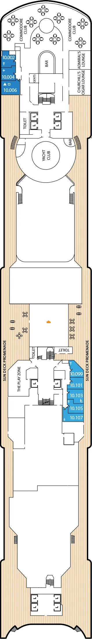 deck plan