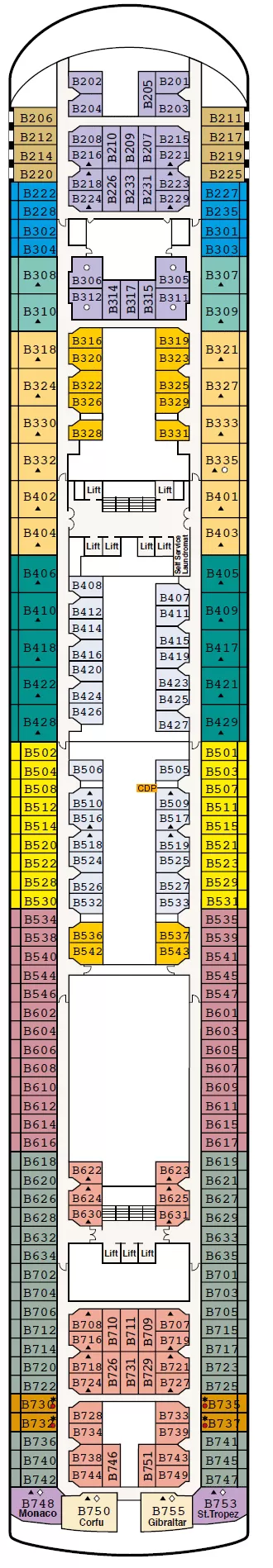 deck plan