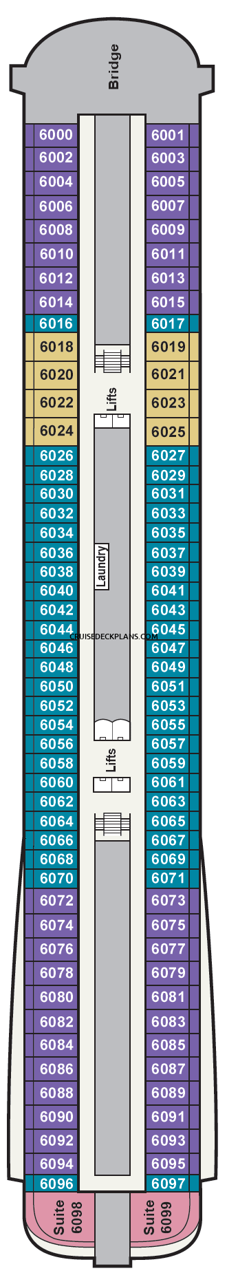 Viking Jupiter Deck Plans, Layouts, Pictures, Videos