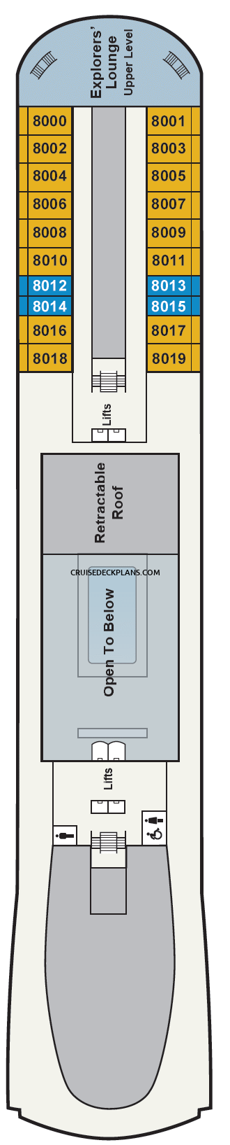 Viking Sea Deck Plans, Layouts, Pictures, Videos