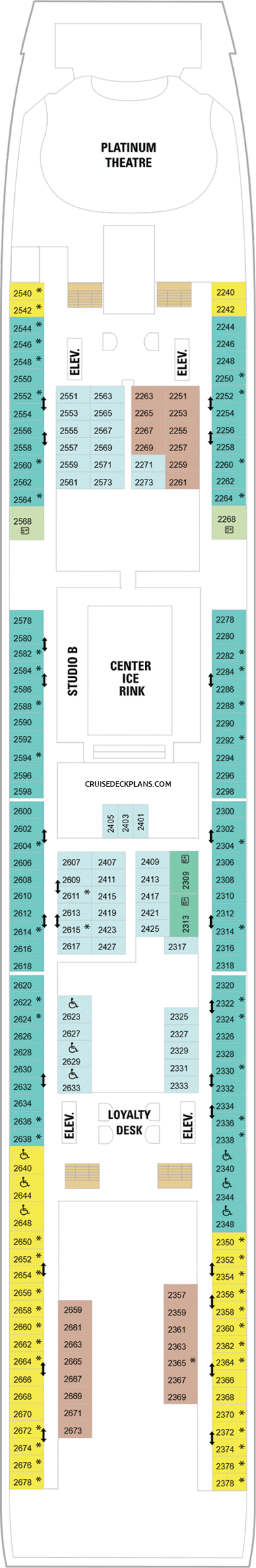 deck plan