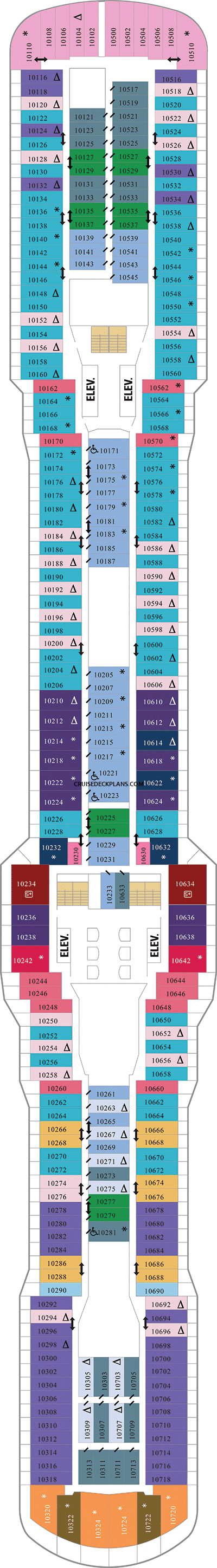 deck plan