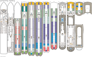Oceania Sonata deck plans