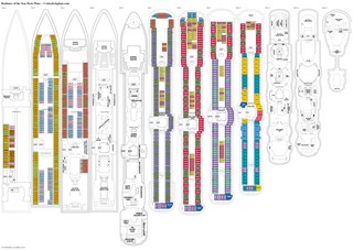 Radiance of the Seas deck plans