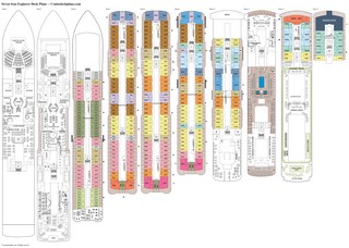 Seven Seas Explorer deck plans