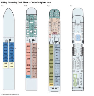 Viking Hemming deck plans