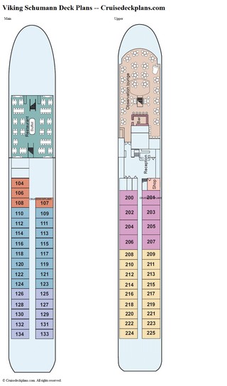 Viking Schumann deck plans