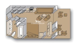 Arcadia Minisuite Layout