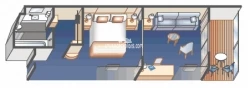 Britannia Mini-Suite Layout