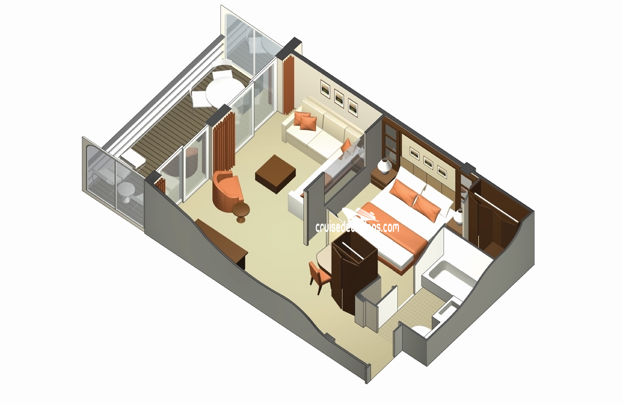 Celebrity Sky Suite Floor Plan Floorplans click