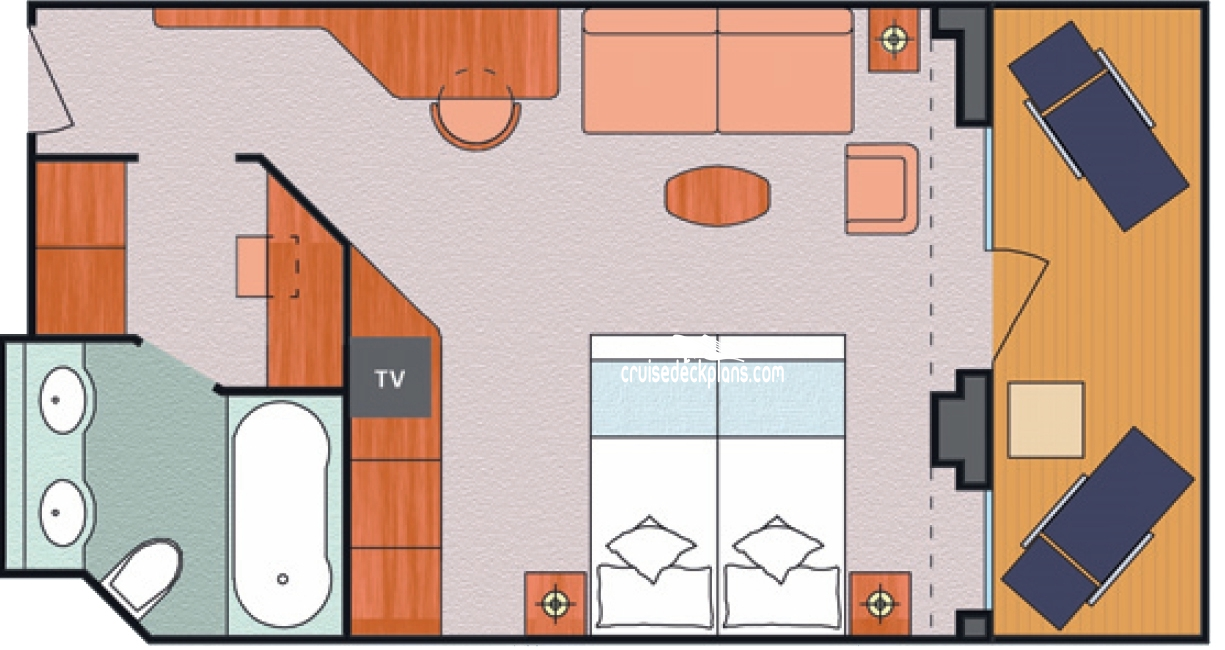 Costa Atlantica Staterooms and Cabins