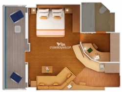 Carnival Triumph Penthouse Suite Layout