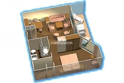 Celebrity Galaxy Royal Suite Layout