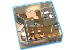 Celebrity Galaxy Royal Suite Layout