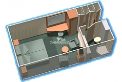 Costa Mediterranea Interior Layout